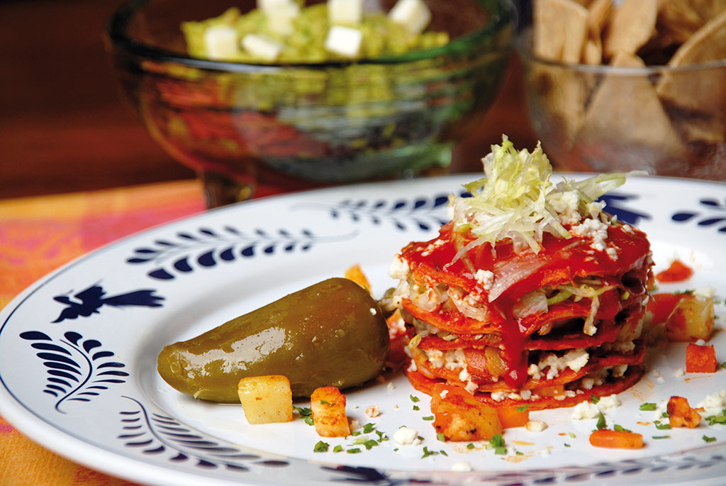 Enchiladas mineras Mexicanísimo