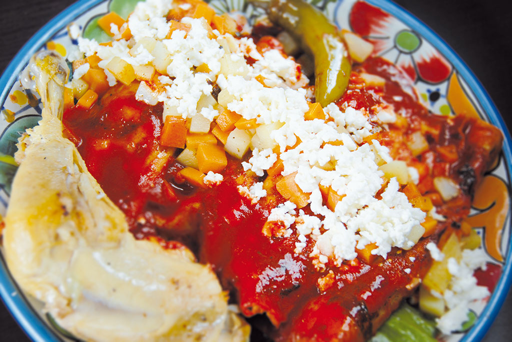 Enchiladas mineras Mexicanísimo