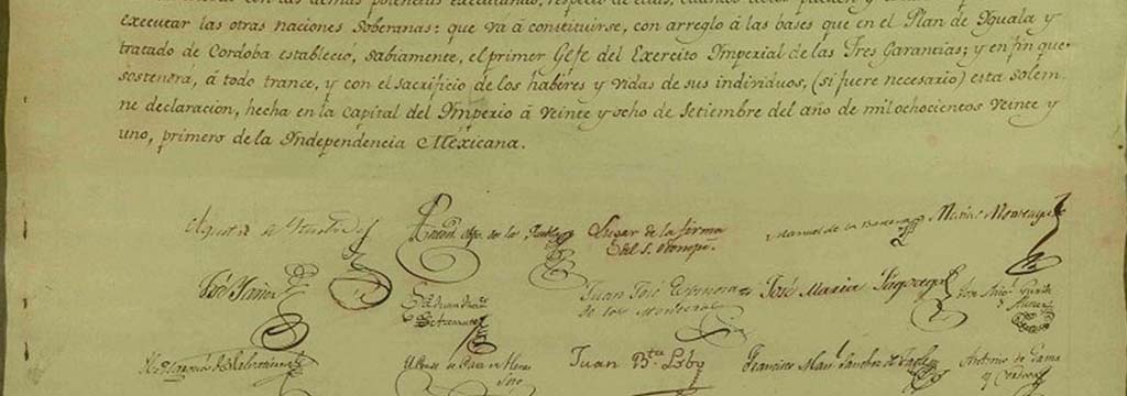 Acta de Independencia - Mexicanísimo