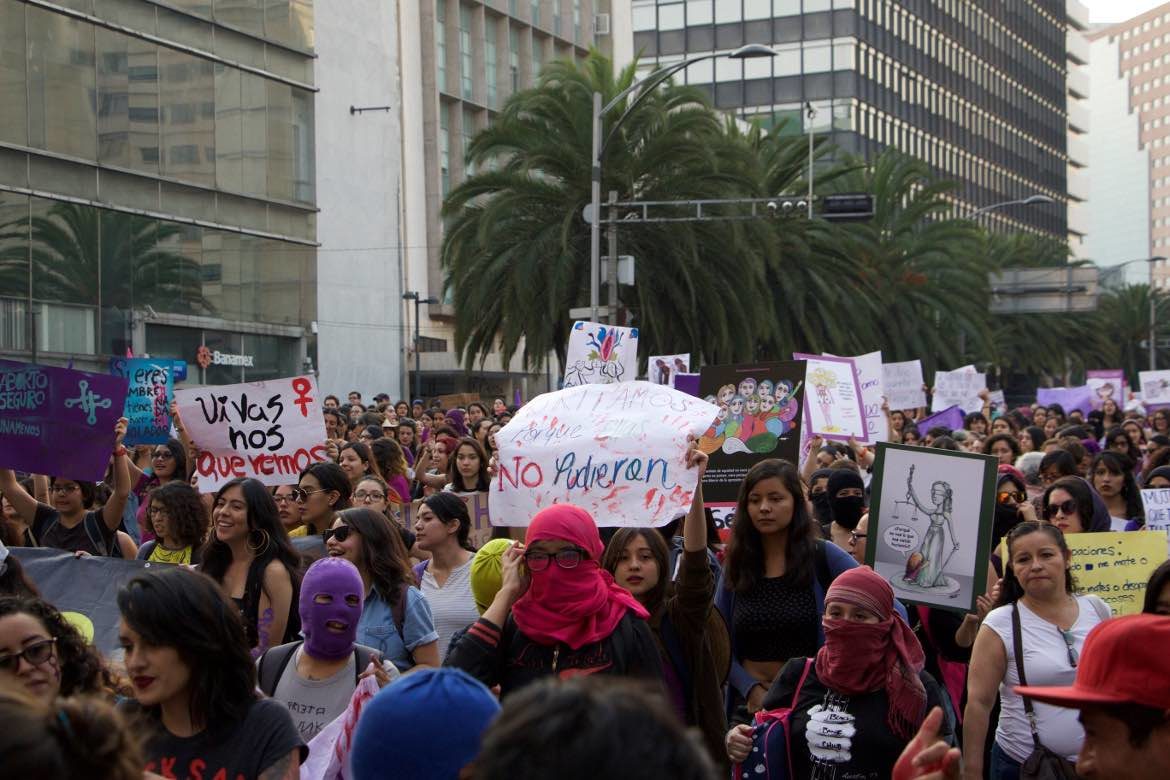 #8M, marcha por el Día Internacional de la Mujer - Mexicanísimo